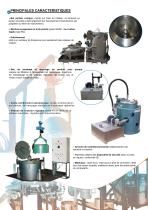 Centrifugeuse pour application en statique, dynamique ou sous vide d'un produit sur différentes pièces métalliques, plastiques ou autres typ IMP-2