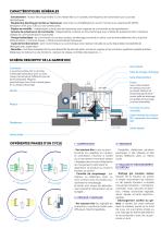 Centrifugeuse industrielle à axe vertical et déchargement par le fond DEC-2