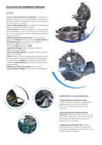 Centrifugeuse industrielle à axe vertical et déchargement par le fond DEC-3