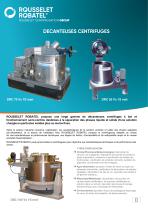 Décanteuses centrifuges  -1