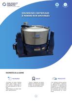 Essoreuse centrifuges à panier non amovibles-1