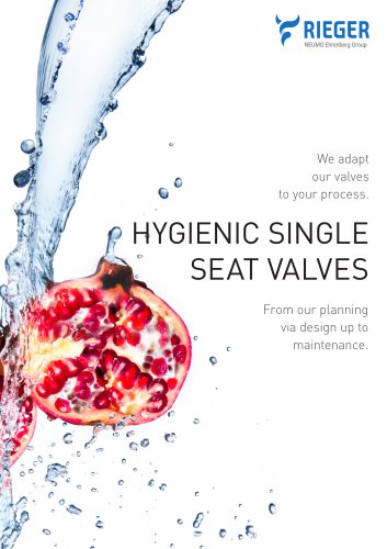 Hygienic Single Seat Valves