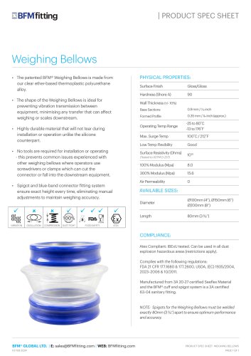 Weighing Bellows
