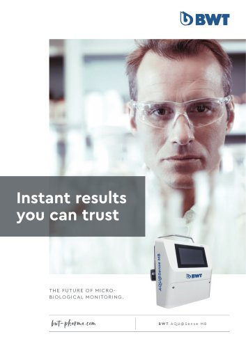 AQU@Sense MB - Instant results you can trust