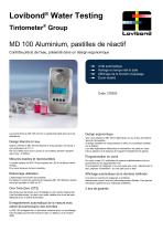 MD 100 Aluminium, pastilles de réactif - 1