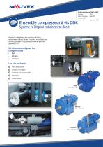 Ensemble compresseur à vis DDK - 1