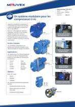 Un système modulaire pour les compresseurs à vis - 1