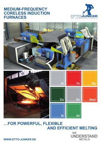 MEDIUM-FREQUENCY CORELESS INDUCTION FURNACES