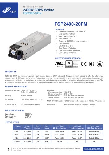 FSP2400-20FM