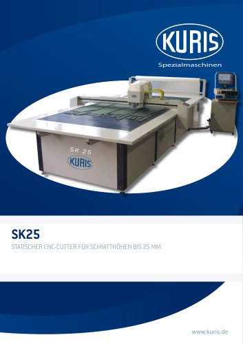 SK 25 Static Cutter for Cutting-height up to 25 mm