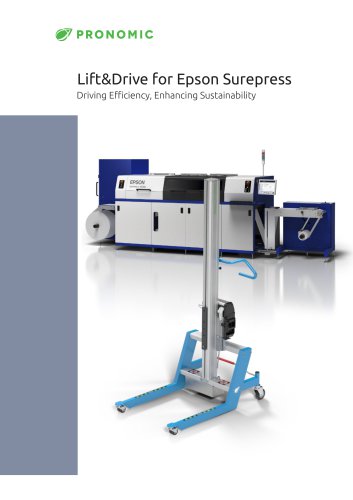 Application Brochure Lift&Drive PRX Epson Surepress