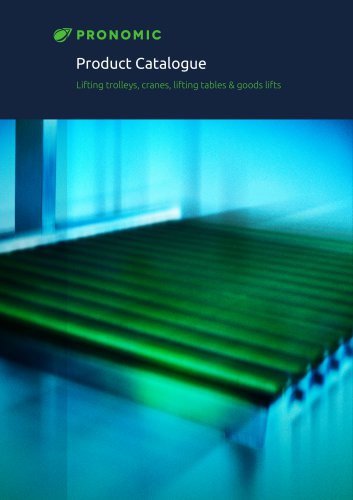Pronomic Product catalogue