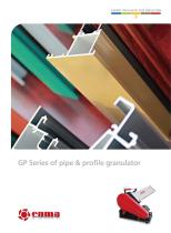 GP Series of pipe & profile granulator