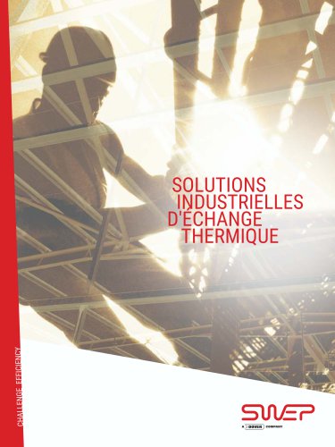 Solutions industrielles d’échange thermique