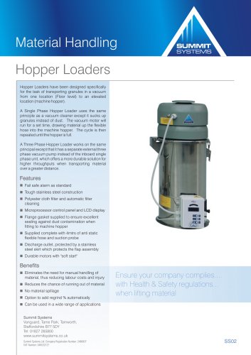 Vacuum Hopper Loaders