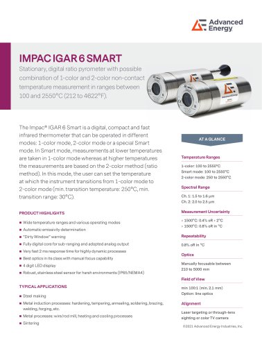 Impac IGAR 6 Datasheet