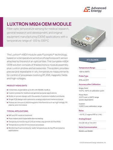 Luxtron M924 FOT OEM-Module