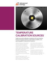 Temperature Calibration Sources