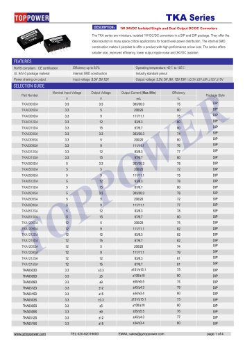 dc-dc converter tka