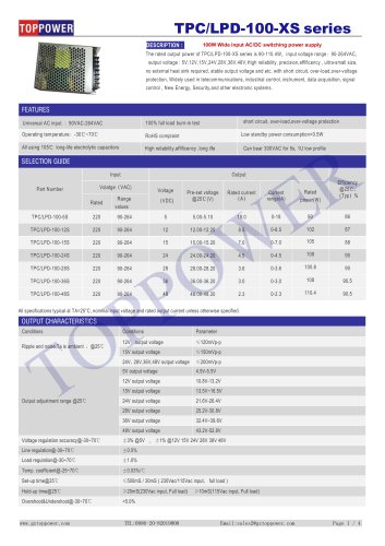 TPC/LPD-100-Xs