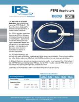 IPS PTFE Aspirator Catalog