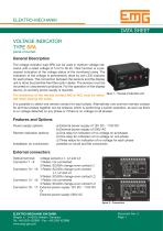 VOLTAGE INDICATOR TYPE SPA