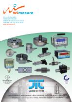 AEP TRANSDUCERS, capteurs, transmetteurs et instrumentation - 1