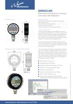IDROSCAN Manomètre et enregistreur numérique avec mesure de température - 2