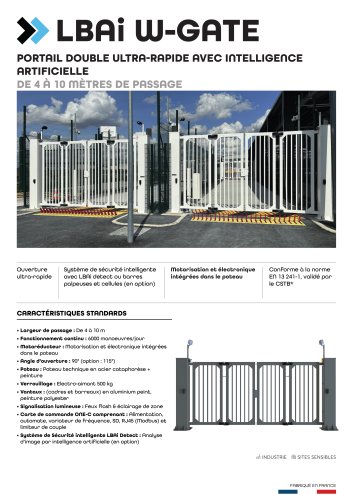 LBAi W-GATE double