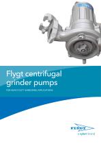 Flygt centrifugal  grinder pumps 2026