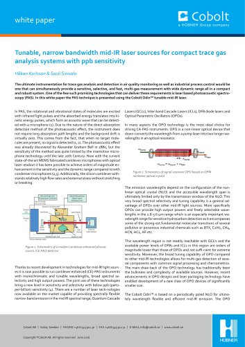 Trace Gas Analysis White paper