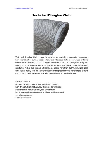 BSTFLEX Texturized Fiberglass Cloth