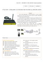 F7625 GPS+CDMA2000 1X EVDO ROUTER