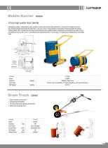 i-Lift/Hu-Lift Mobile-Karrier HD80A for Drum Transport and Tilting