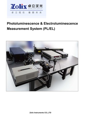 Zolix PL&EL Measurement System