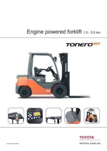 Engine powered forklift 1.5 - 3.5 ton