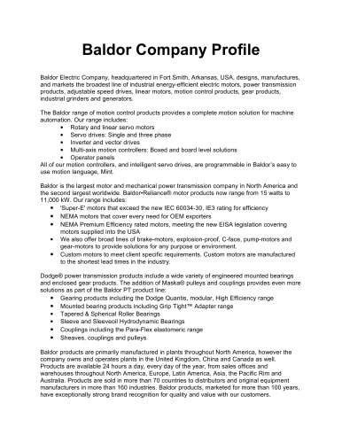 Company Profile