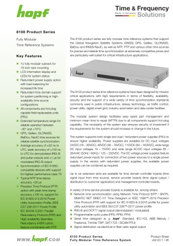 8100 Product Series