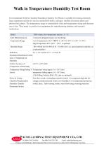 climatic test cabinet / humidity and temperature / temperature / alternating  THR-Volume