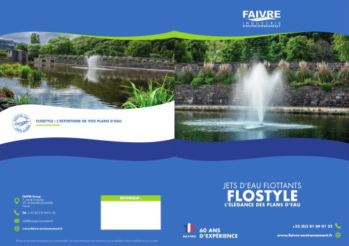 Jets d'eau flottants - FLOSTYLE