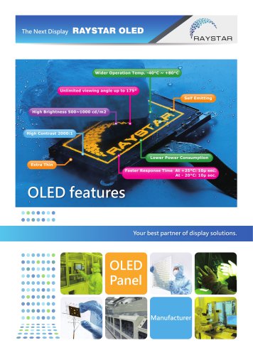 Standard OLED display module