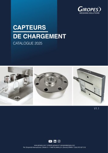 Capteurs de chargement 2025