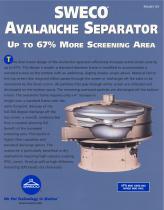 SWECO® AVALANCHE SEPARATOR