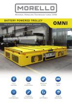 OMNI - Multidirectional battery trolley for heavy duty