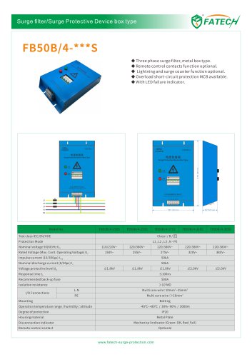 FATECH BOX TYPE SPD FB50B