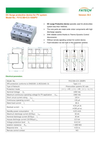 FV12.5B+C/3-1000PV