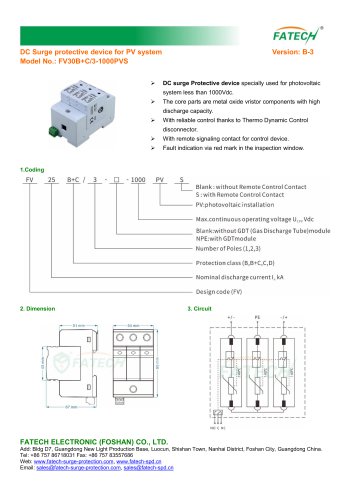 FV30B+C/3-1000PVS 18mm