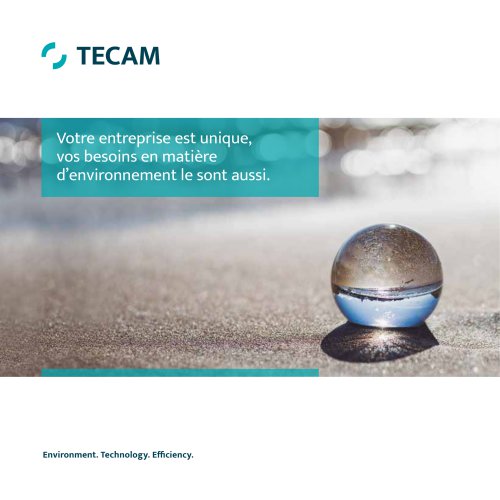 Tecam Corporate Catalogue FR