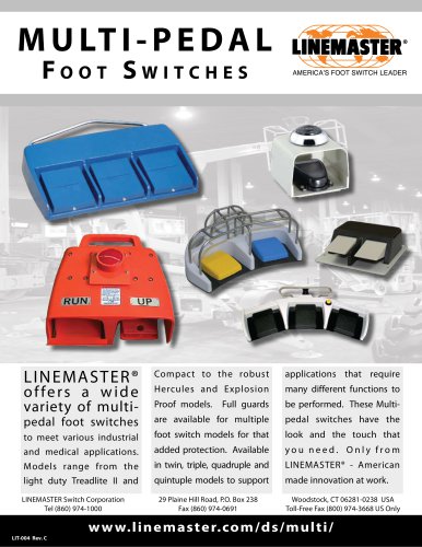 MULTI - PEDAL Foot Switches