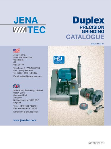 TPG – Toolpost Grinders Catalogue